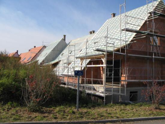 Maisons A toiture Sud