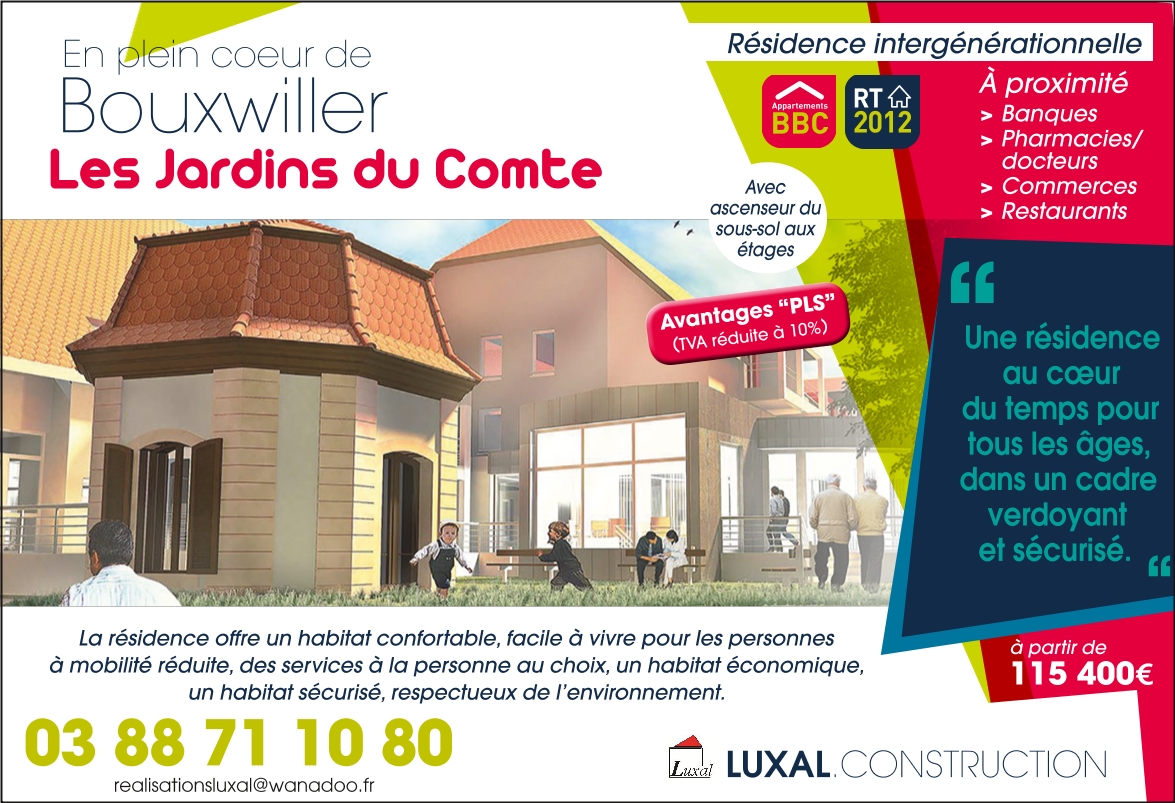 LuxalBouxwiller Les Jardins du Comte